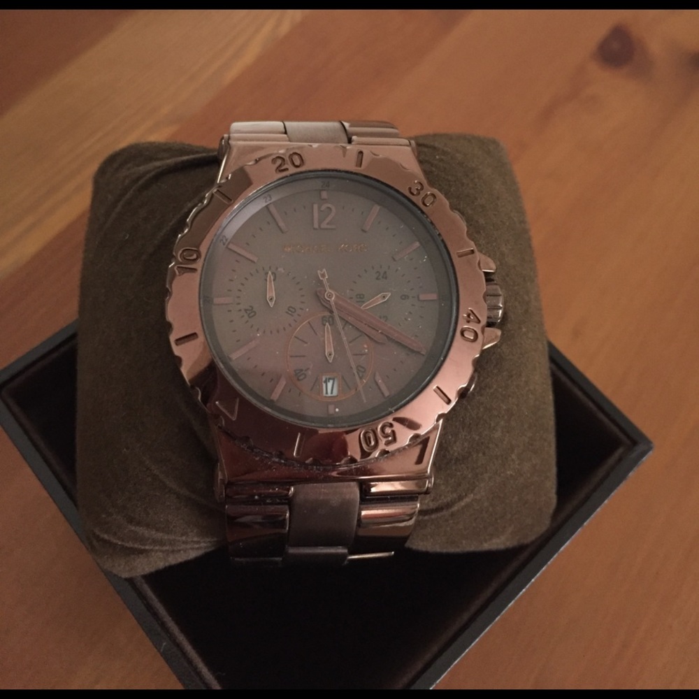 Chocolate Brown Michael Kors Watch